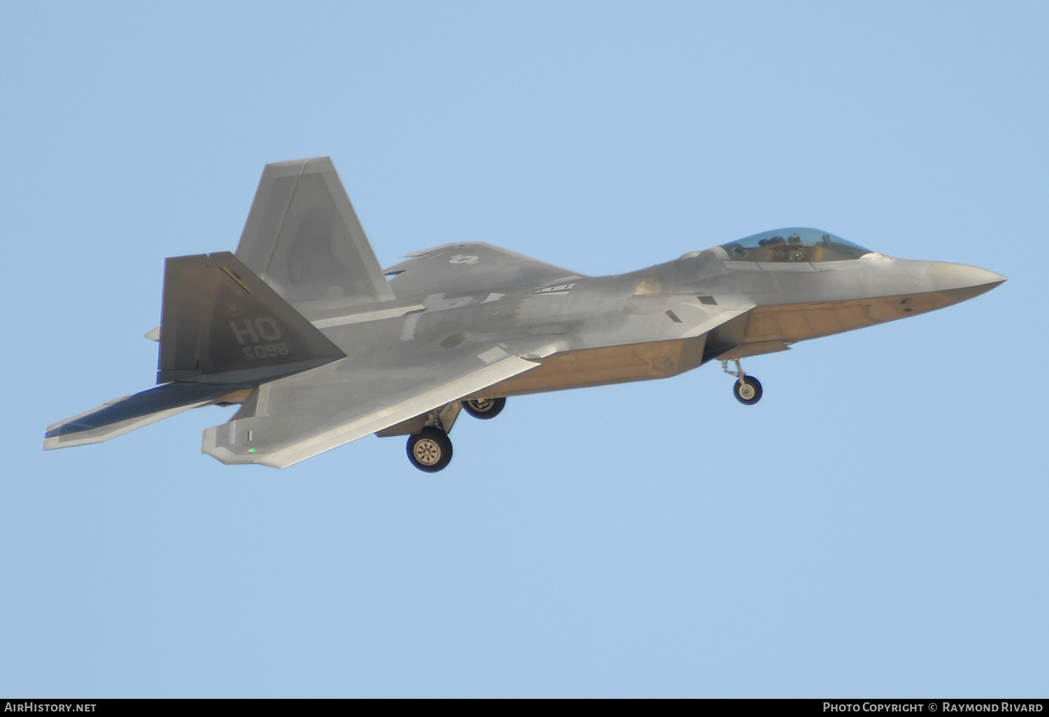 Aircraft Photo of 05-4098 | Lockheed Martin F-22A Raptor | USA - Air Force | AirHistory.net #650457