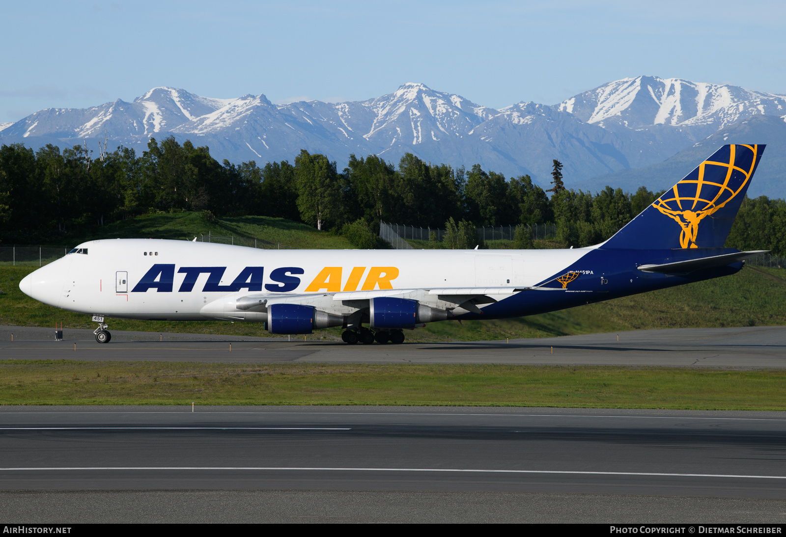 Aircraft Photo of N451PA | Boeing 747-46NF/SCD | Atlas Air | AirHistory.net #650461