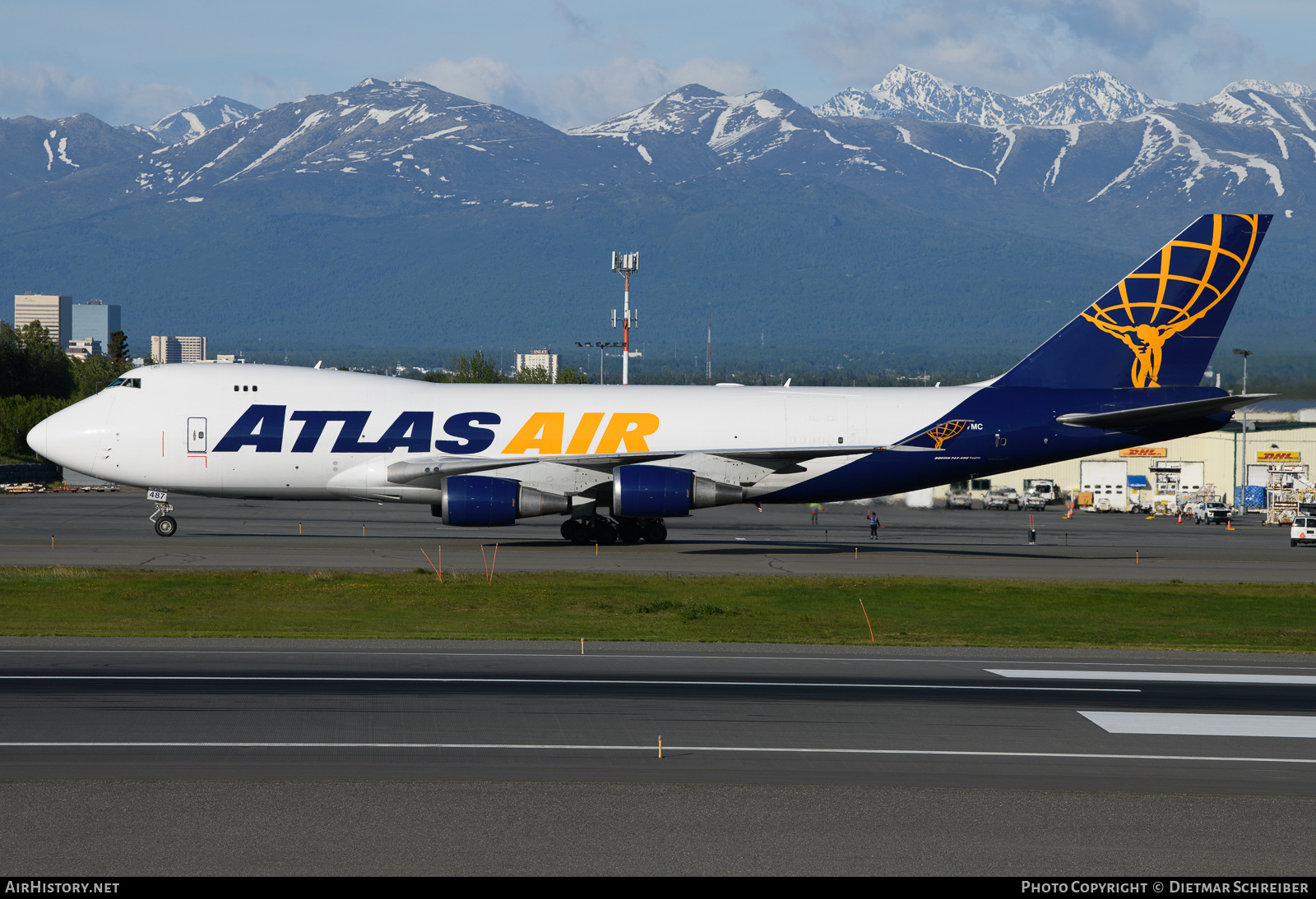 Aircraft Photo of N487MC | Boeing 747-45EF/SCD | Atlas Air | AirHistory.net #650465