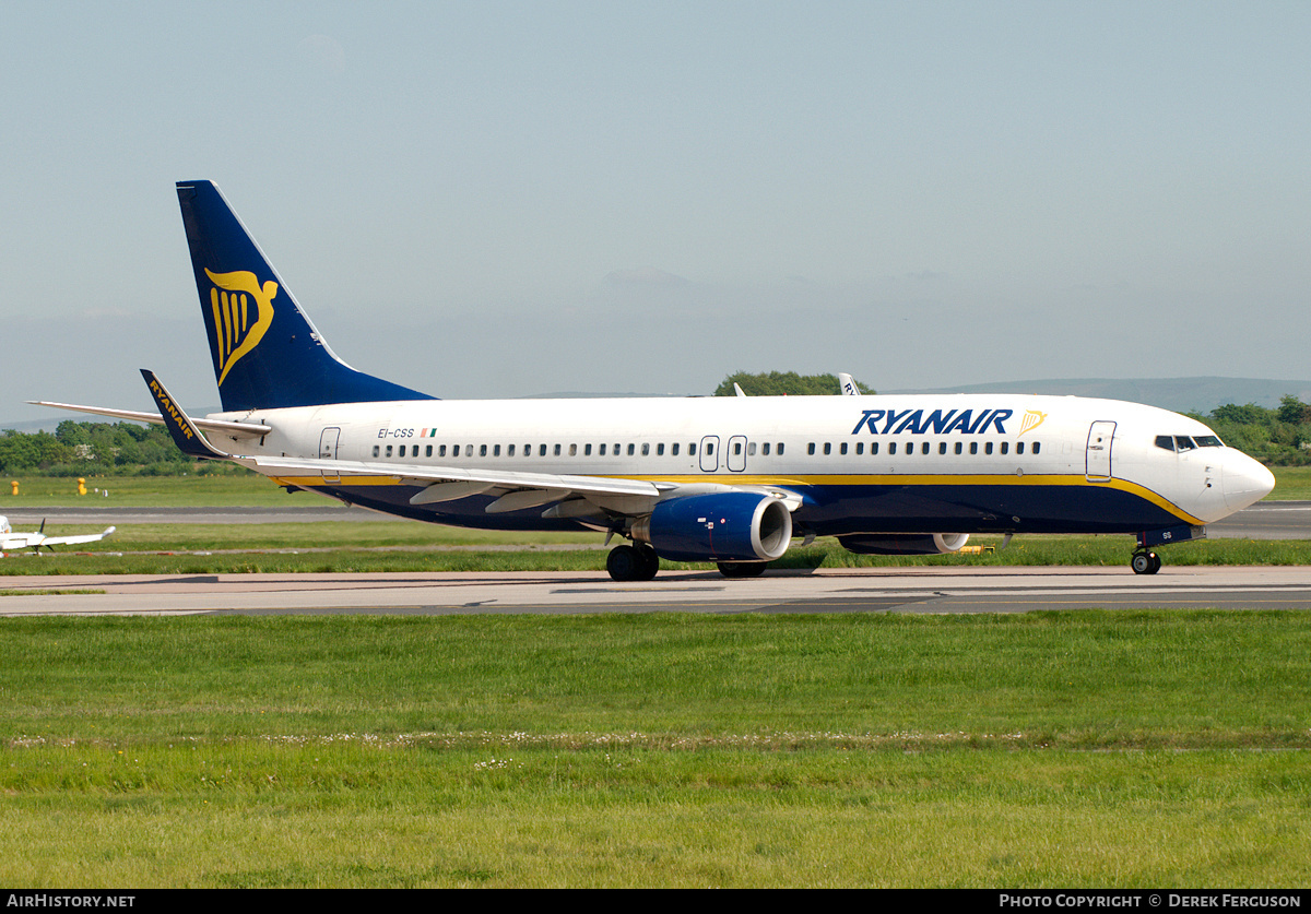 Aircraft Photo of EI-CSS | Boeing 737-8AS | Ryanair | AirHistory.net #650476