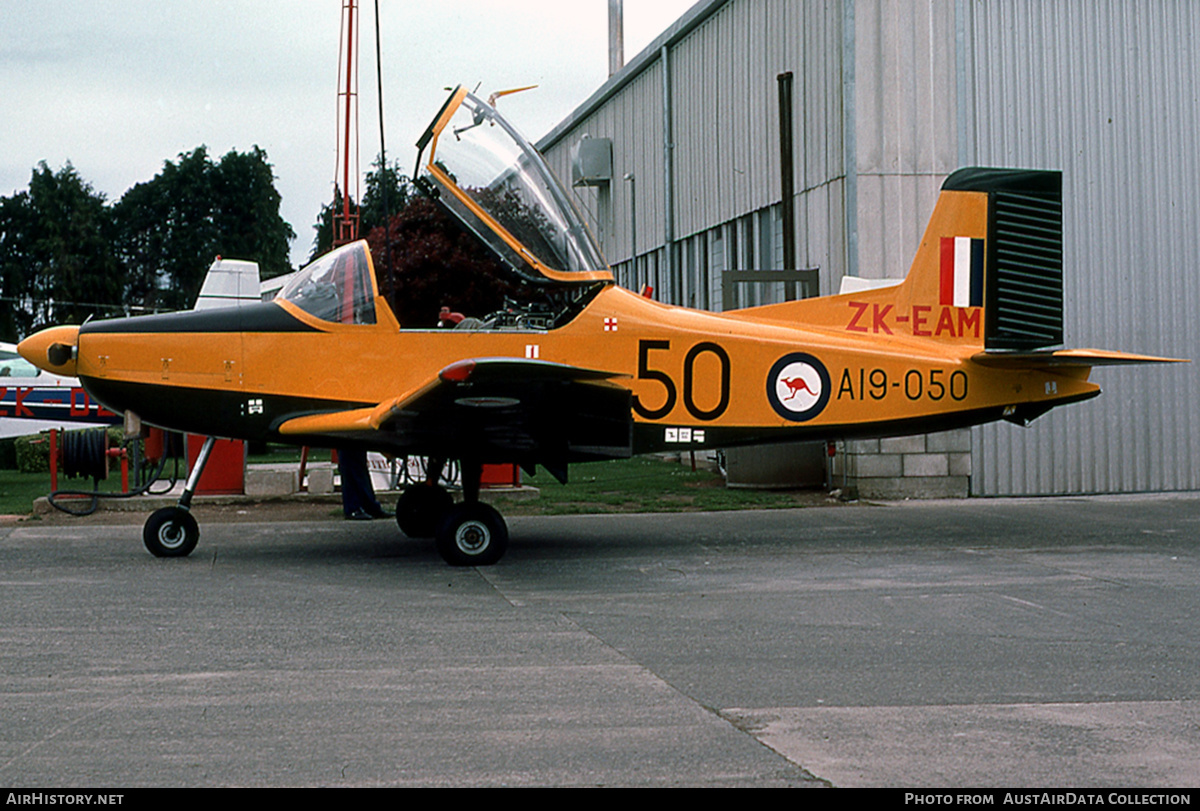 Aircraft Photo of ZK-EAM / A19-050 | New Zealand CT-4A Airtrainer | Australia - Air Force | AirHistory.net #650498
