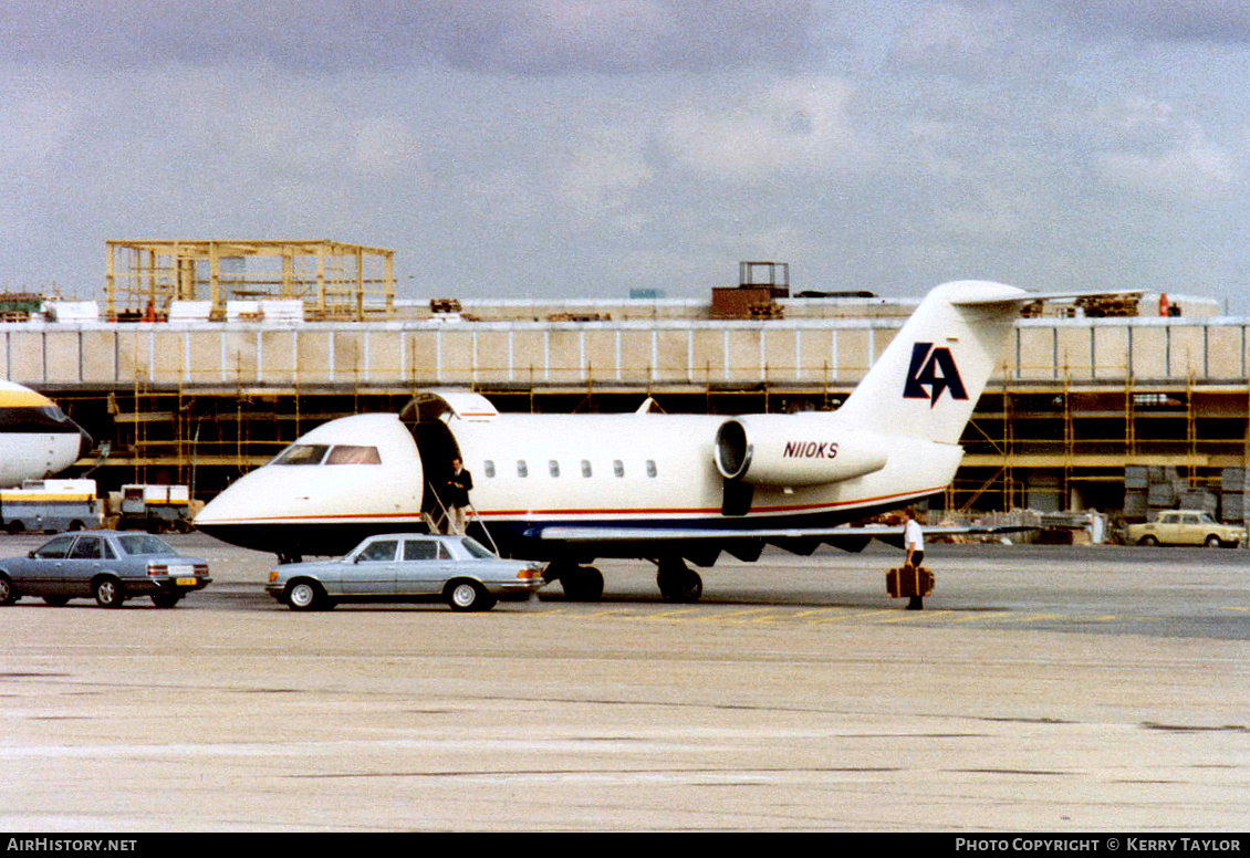 Aircraft Photo of N110KS | Canadair Challenger 600 (CL-600-1A11) | AirHistory.net #650500