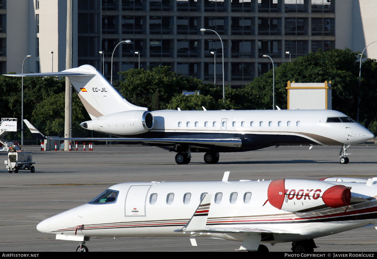 Aircraft Photo of EC-JIL | Bombardier Global Express (BD-700-1A10) | AirHistory.net #650504