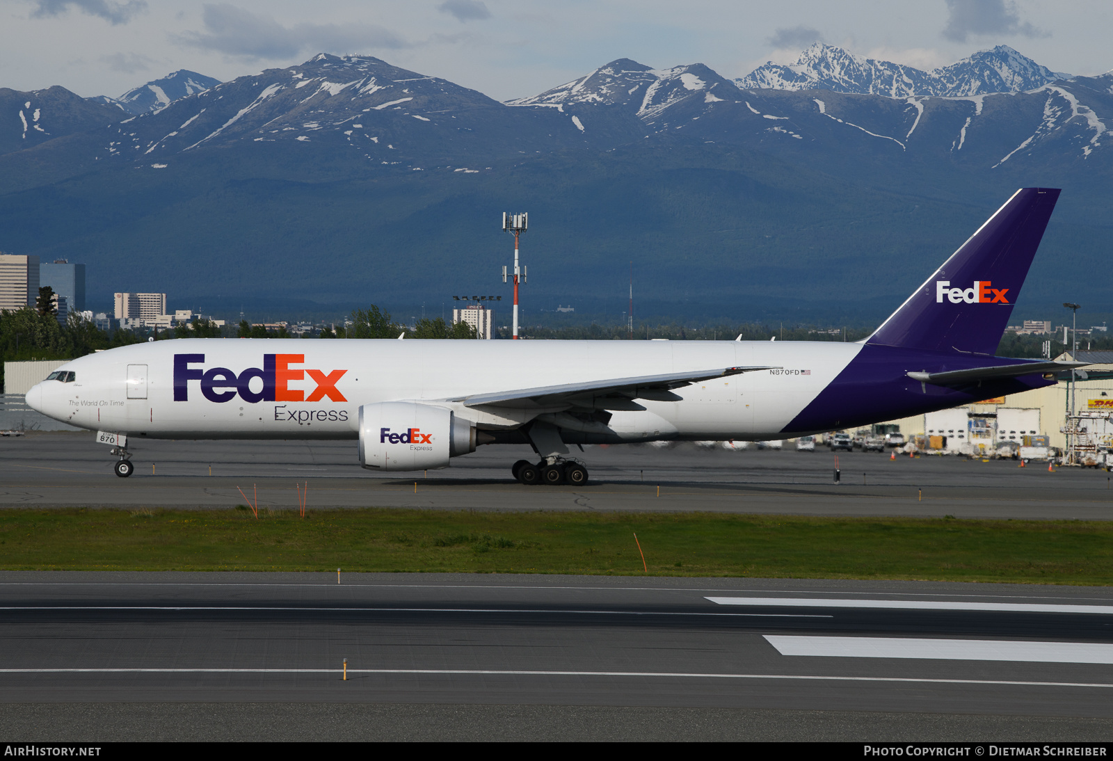 Aircraft Photo of N870FD | Boeing 777-F | FedEx Express | AirHistory.net #650557
