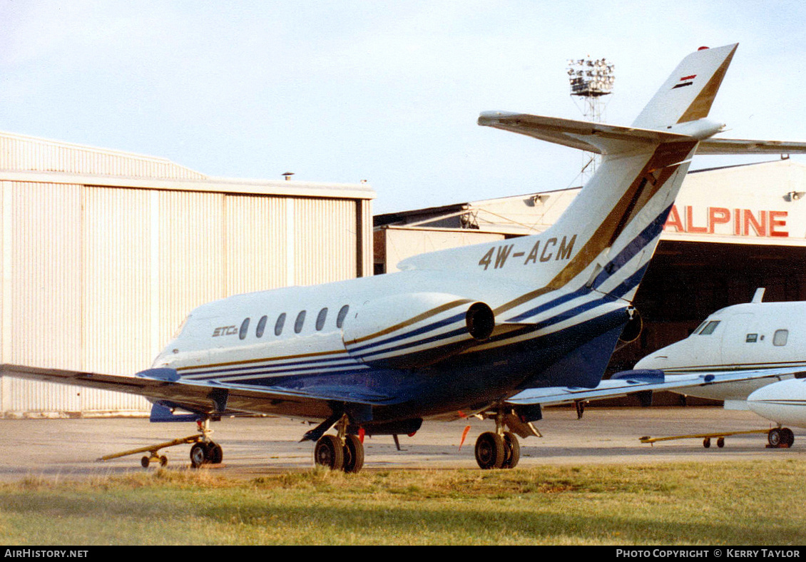 Aircraft Photo of 4W-ACM | British Aerospace HS-125-700B | STCo - Shaher Trading Company | AirHistory.net #650561