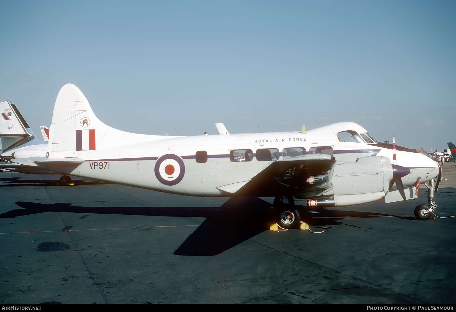 Aircraft Photo of VP971 | De Havilland D.H. 104 Devon C2 | UK - Air Force | AirHistory.net #650563
