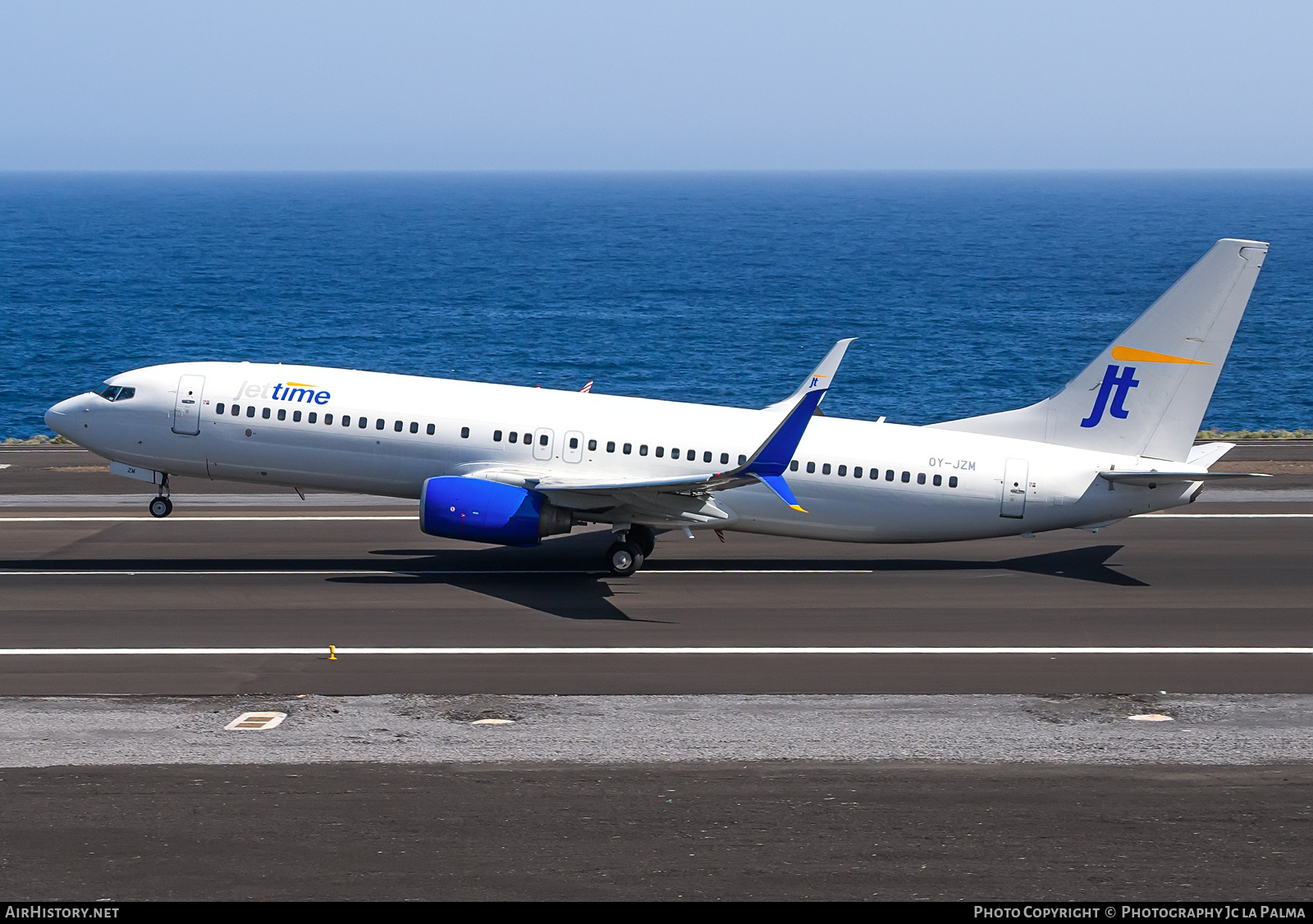 Aircraft Photo of OY-JZM | Boeing 737-8K5 | Jettime | AirHistory.net #650568