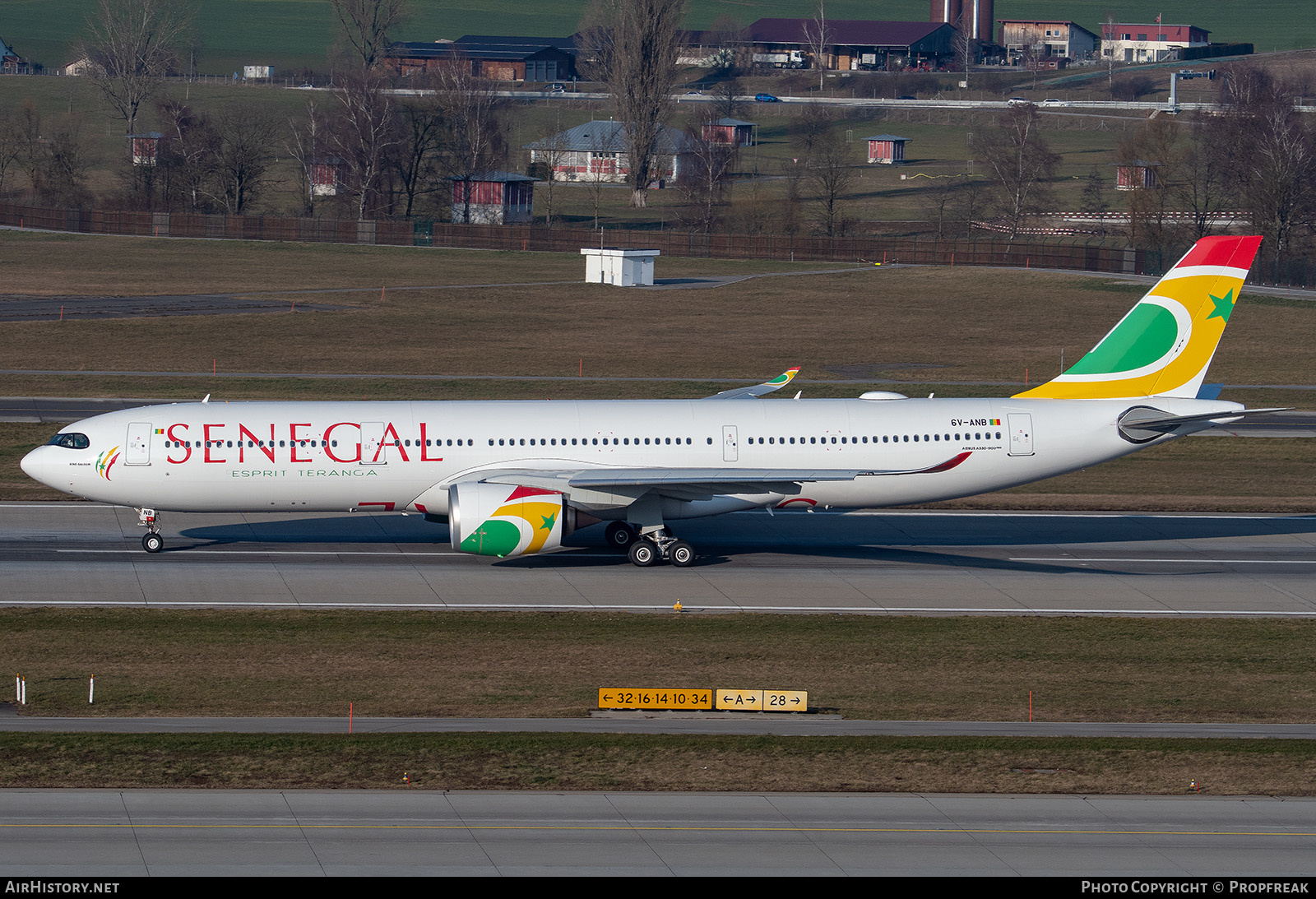 Aircraft Photo of 6V-ANB | Airbus A330-941N | Air Senegal | AirHistory.net #650570