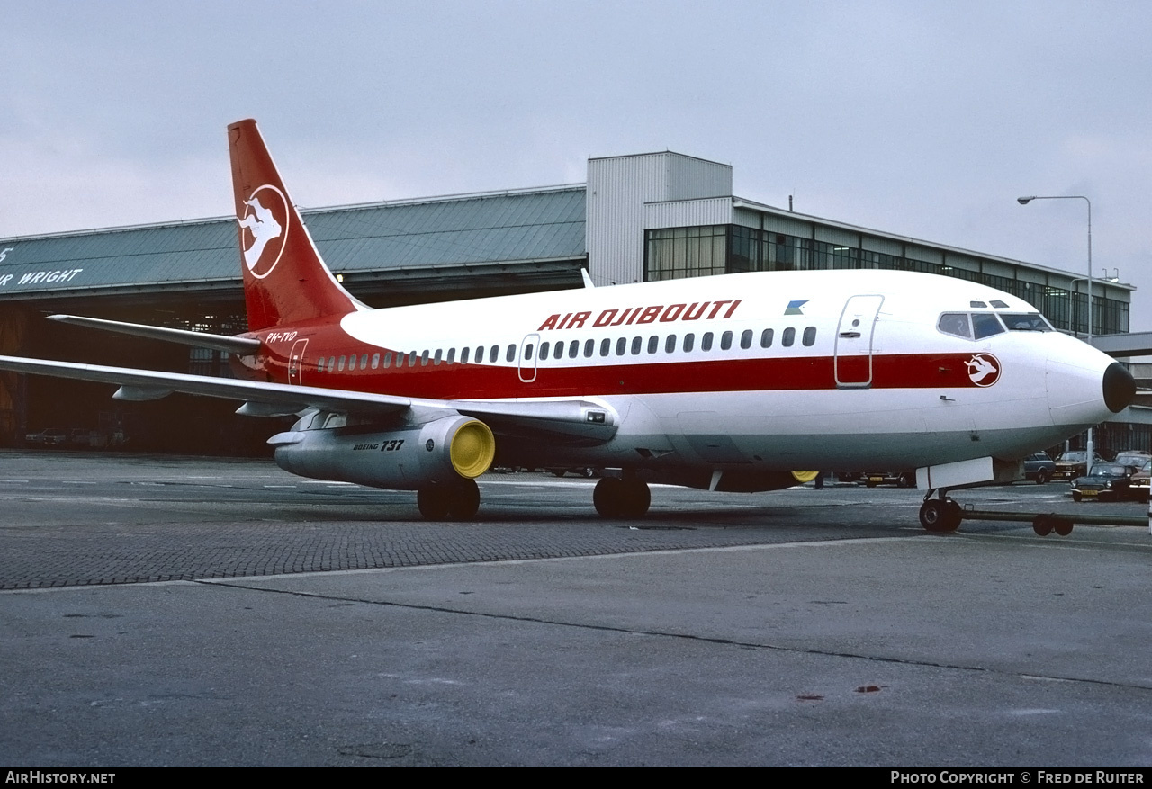 Aircraft Photo of PH-TVD | Boeing 737-2K2C/Adv | Air Djibouti | AirHistory.net #650571