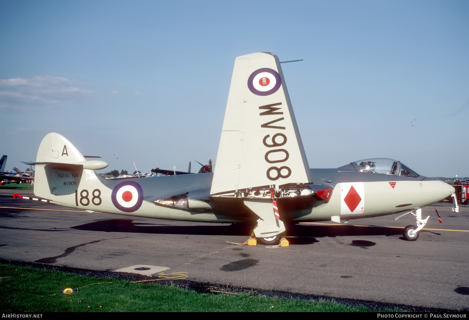 Aircraft Photo of WV908 | Hawker Sea Hawk FGA6 | UK - Navy | AirHistory.net #650581