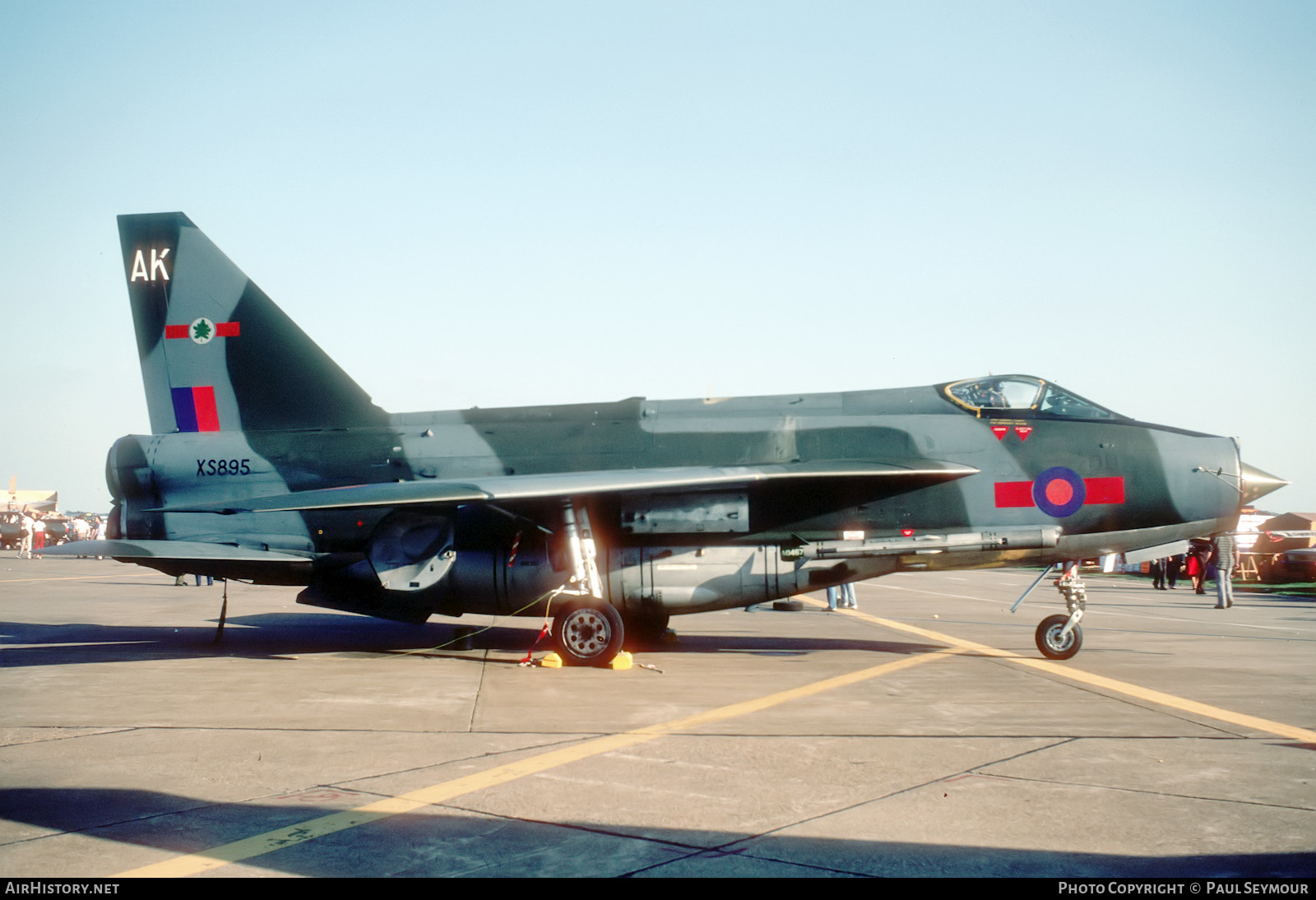 Aircraft Photo of XS895 | English Electric Lightning F6 | UK - Air Force | AirHistory.net #650587