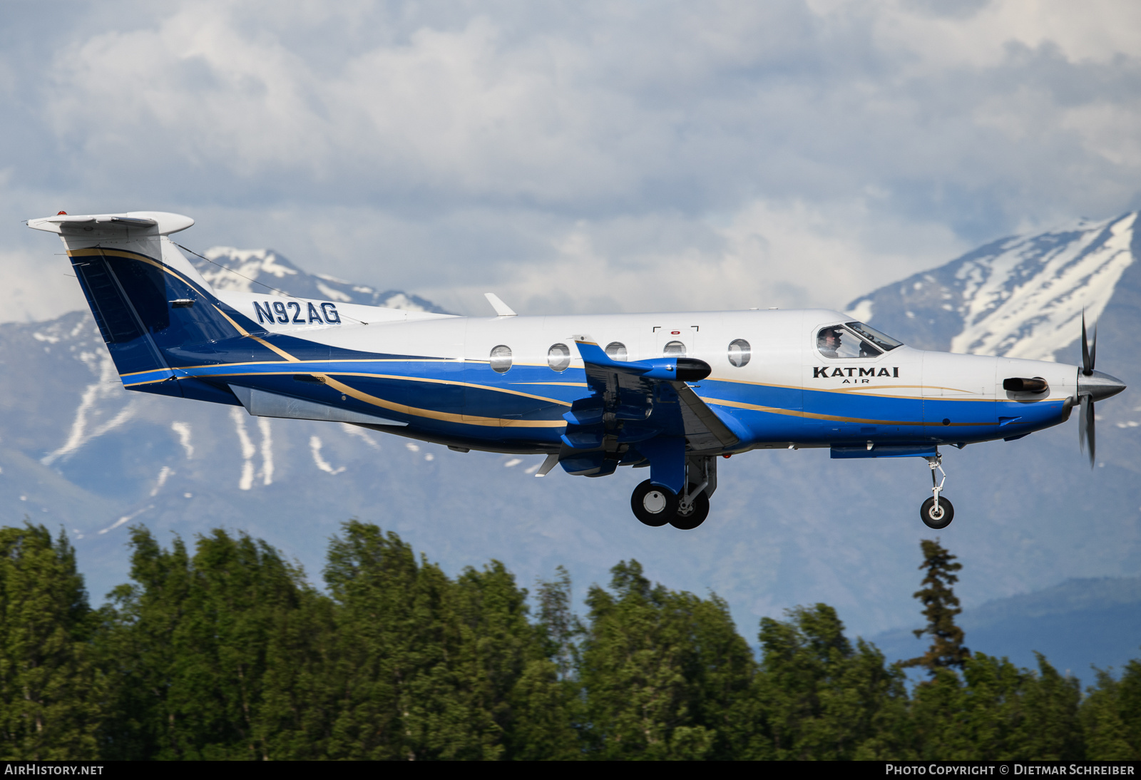 Aircraft Photo of N92AG | Pilatus PC-12/45 | Katmai Air | AirHistory.net #650588