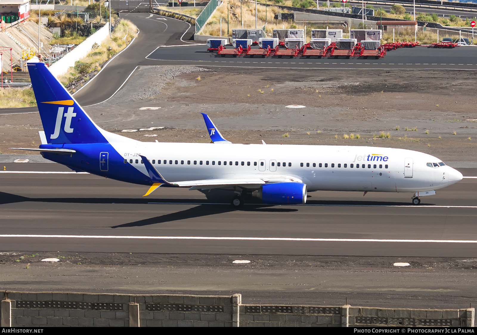 Aircraft Photo of OY-JZS | Boeing 737-8K5 | Jettime | AirHistory.net #650594