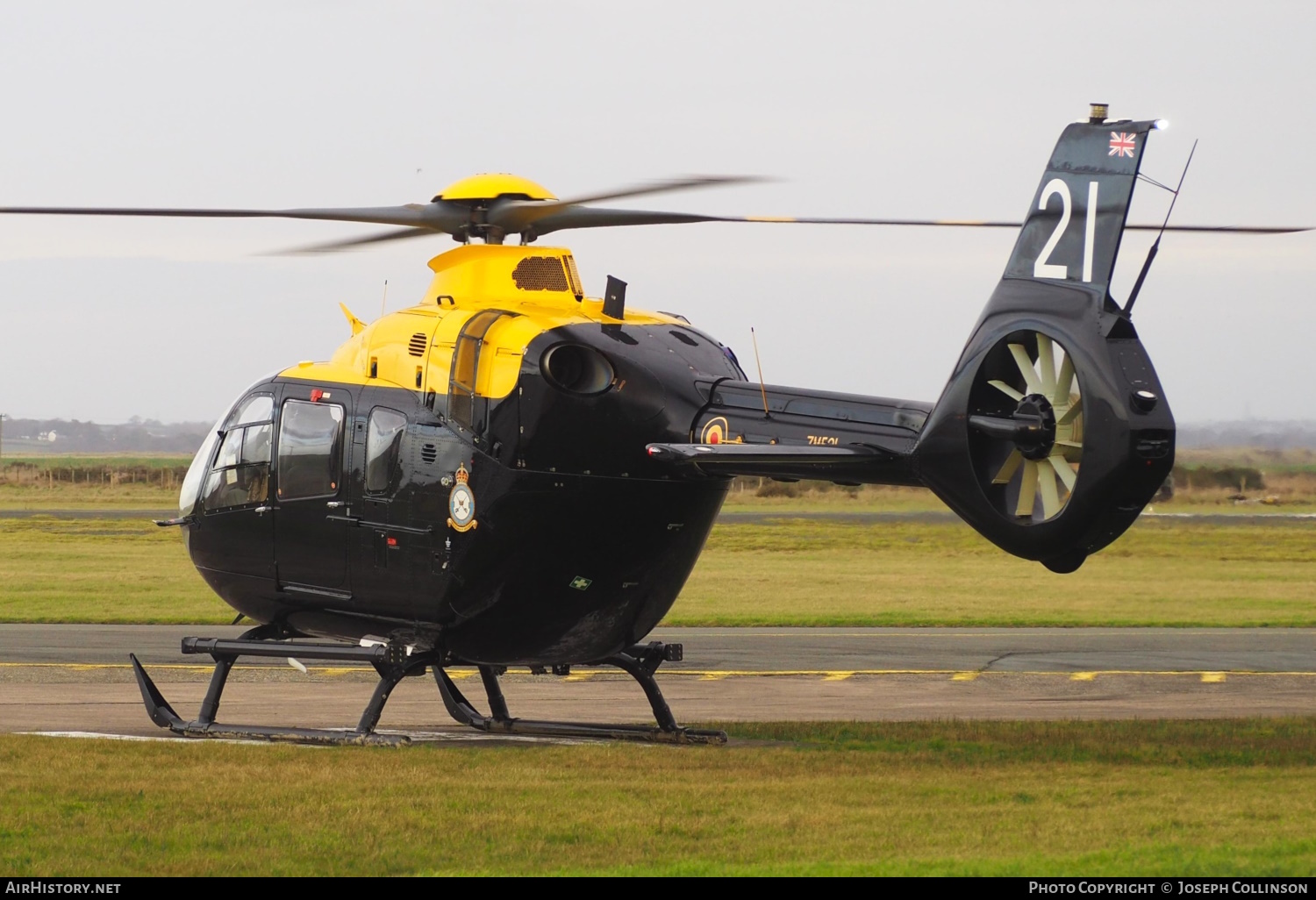 Aircraft Photo of ZM521 | Airbus Helicopters EC-135 Juno HT1 | UK - Air Force | AirHistory.net #650621