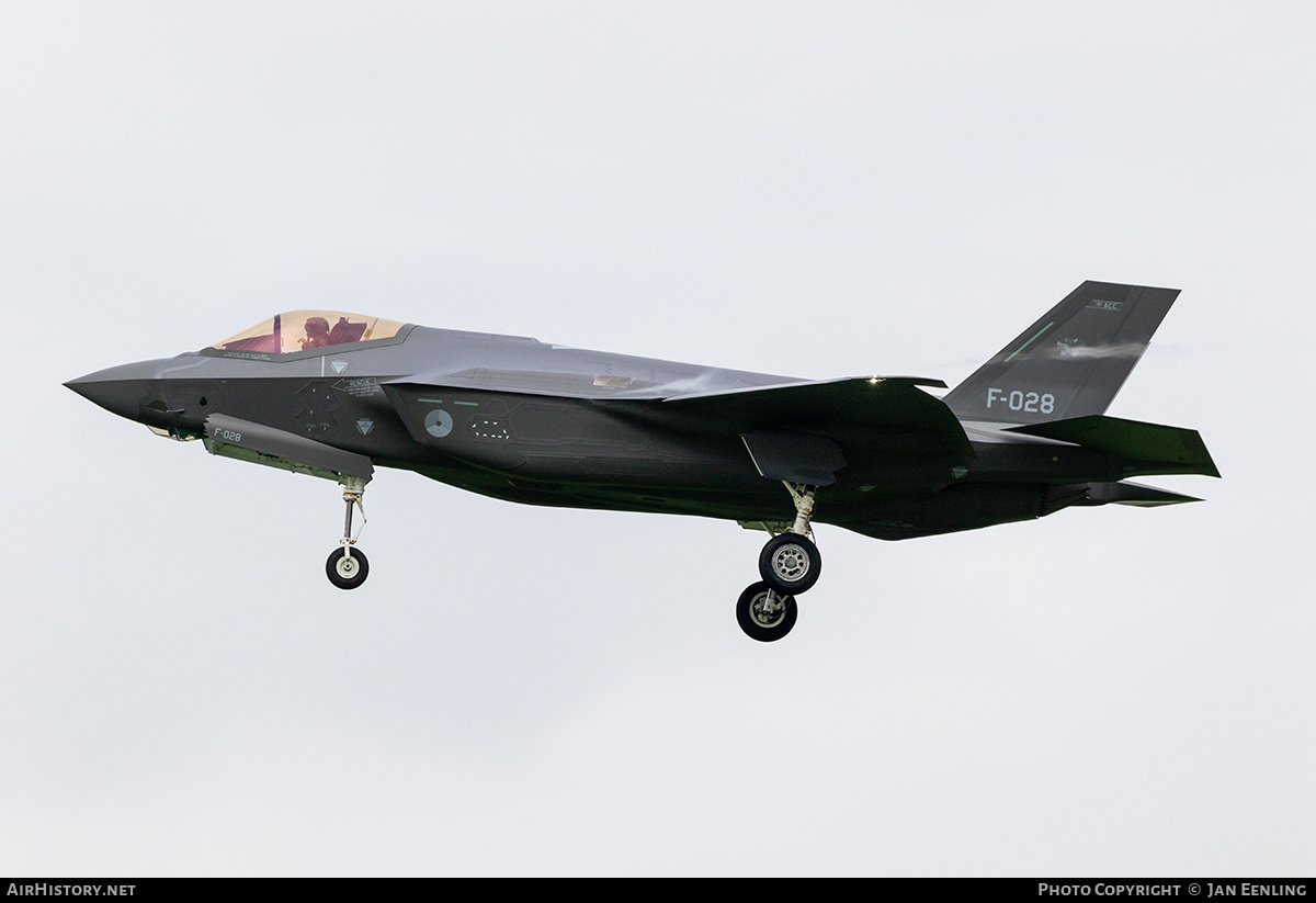 Aircraft Photo of F-028 | Lockheed Martin F-35A Lightning II | Netherlands - Air Force | AirHistory.net #650623