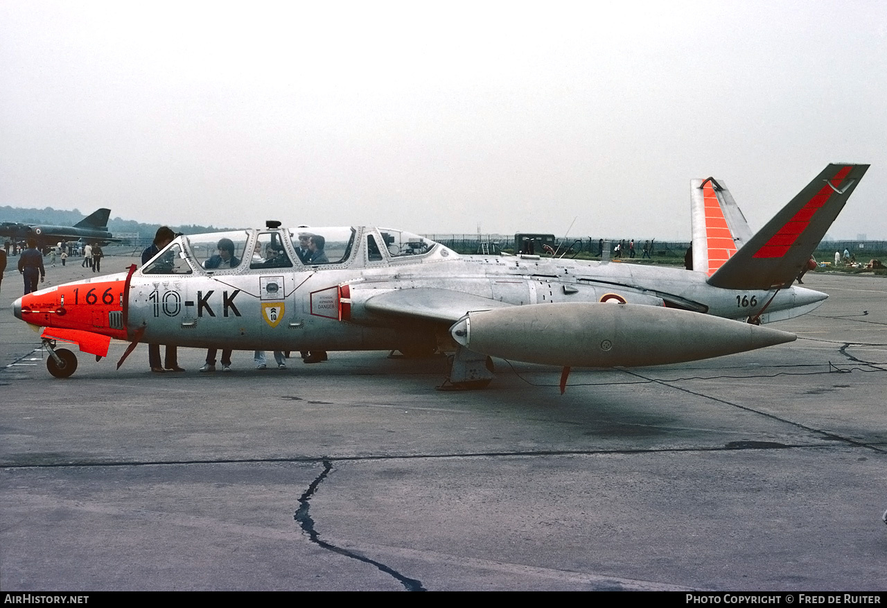 Aircraft Photo of 166 | Fouga CM-170R Magister | France - Air Force | AirHistory.net #650635