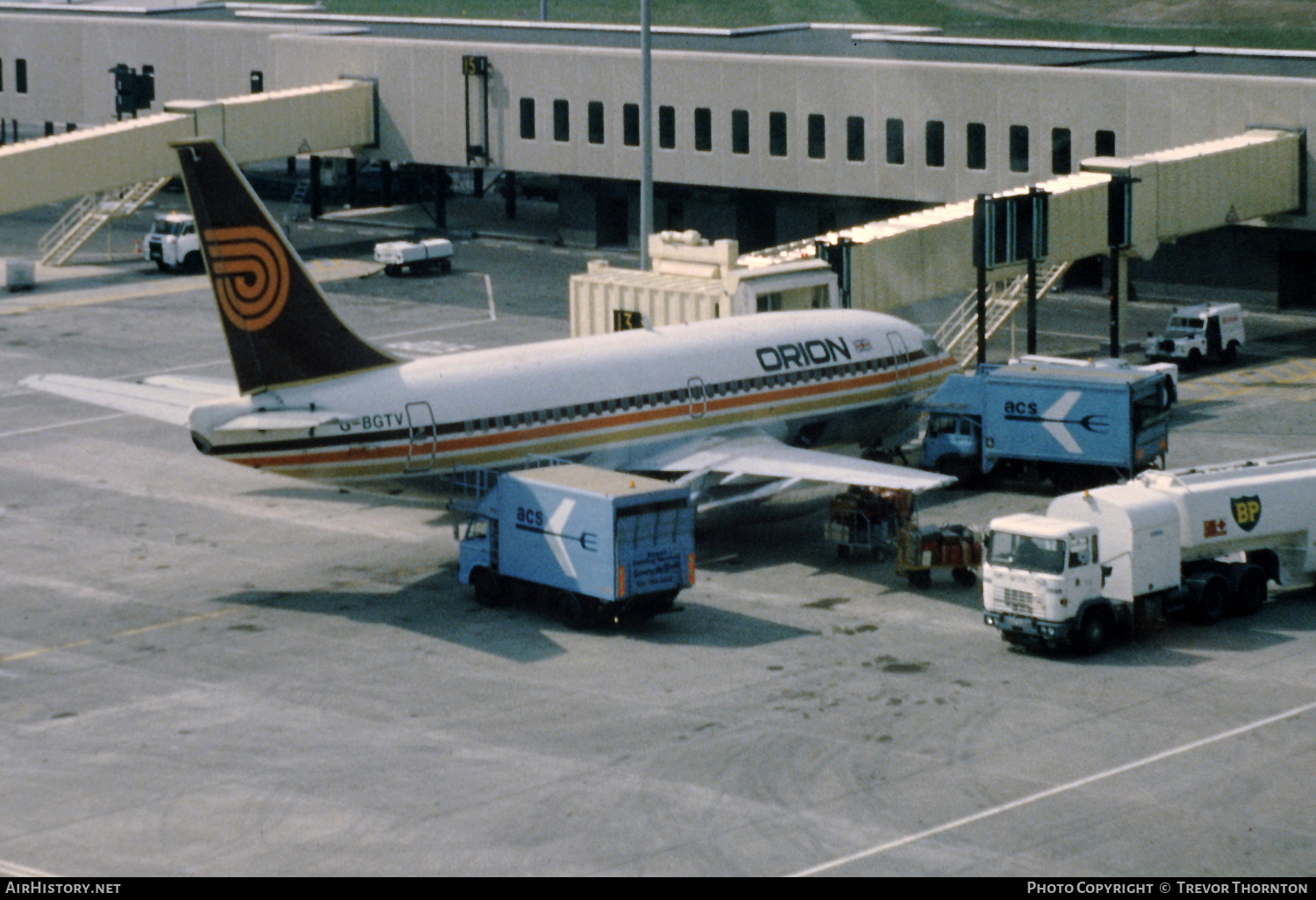 Aircraft Photo of G-BGTV | Boeing 737-2T5/Adv | Orion Airways | AirHistory.net #650638