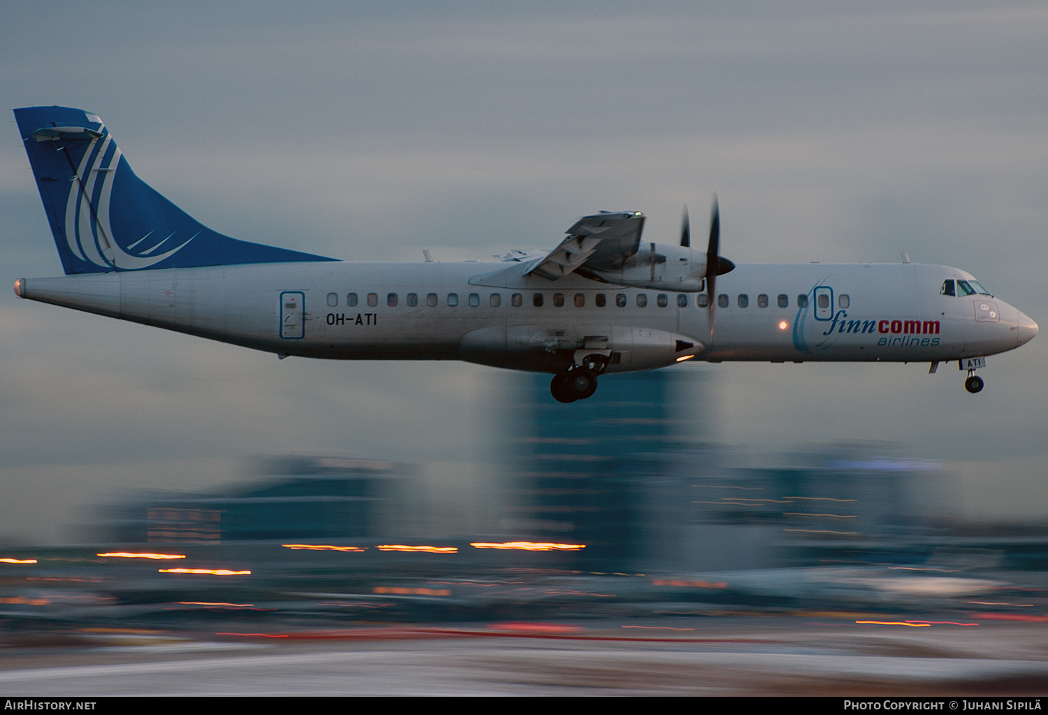 Aircraft Photo of OH-ATI | ATR ATR-72-500 (ATR-72-212A) | Finncomm Airlines | AirHistory.net #650661