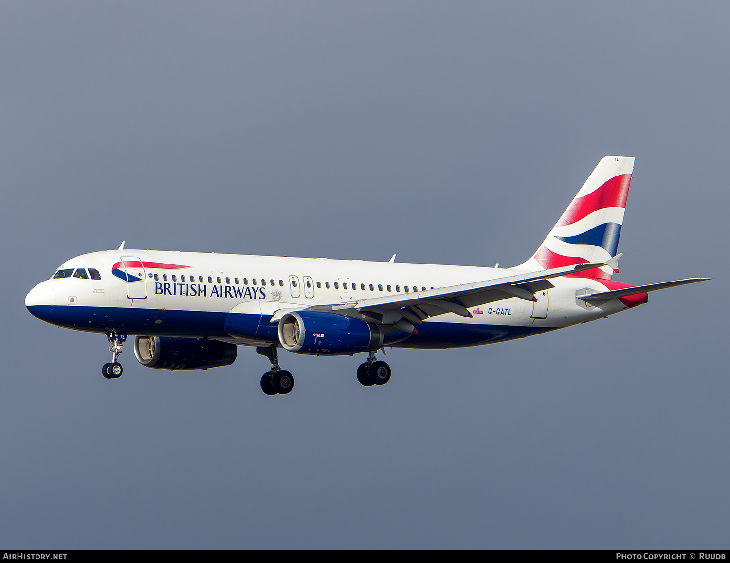 Aircraft Photo of G-GATL | Airbus A320-233 | British Airways | AirHistory.net #650666