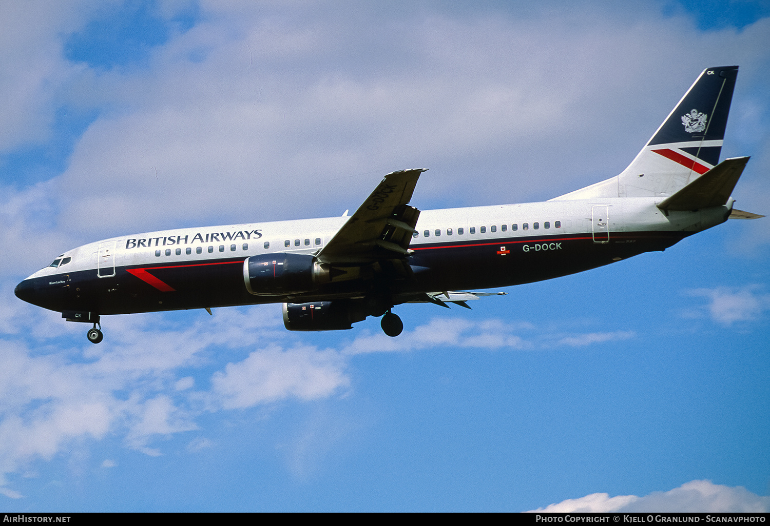 Aircraft Photo of G-DOCK | Boeing 737-436 | British Airways | AirHistory.net #650678