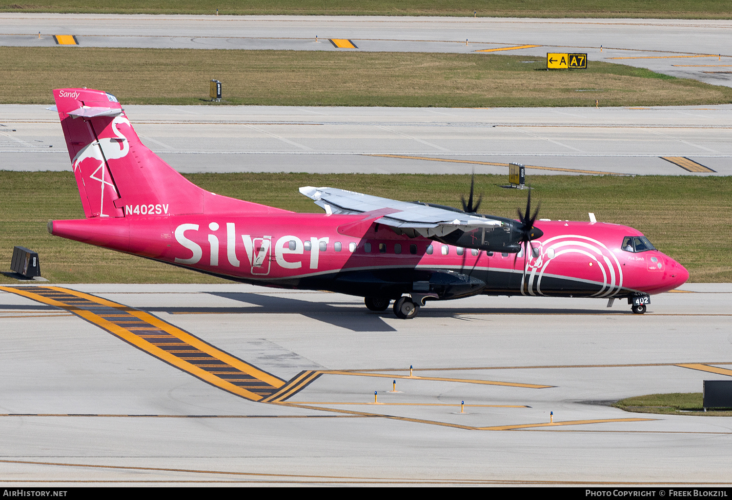 Aircraft Photo of N402SV | ATR ATR-42-600 | Silver Airways | AirHistory.net #650681