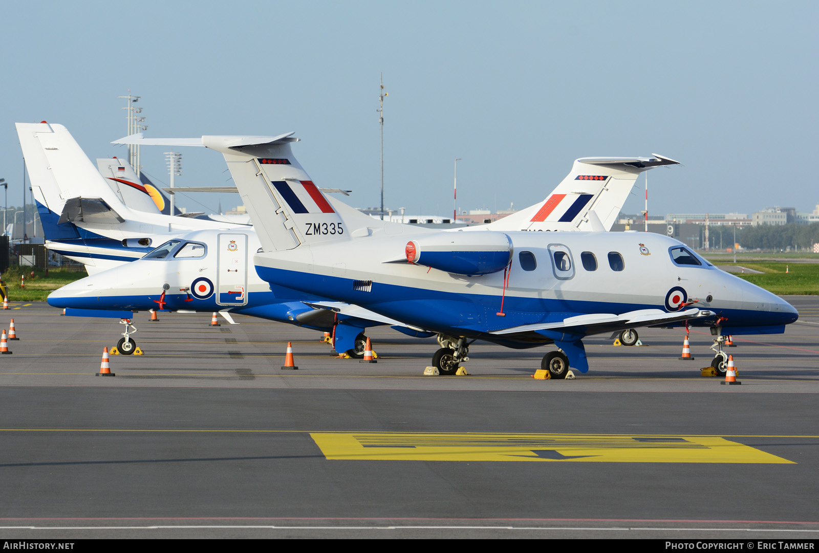 Aircraft Photo of ZM335 | Embraer EMB-500 Phenom 100 | UK - Air Force | AirHistory.net #650711