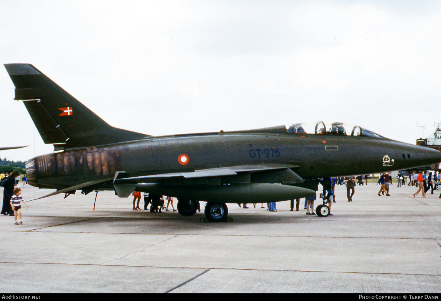 Aircraft Photo of GT-976 / 58-6976 | North American F-100F Super Sabre | Denmark - Air Force | AirHistory.net #650714