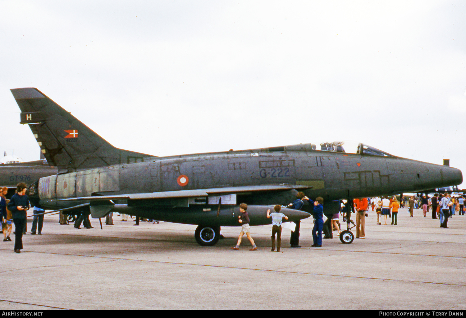 Aircraft Photo of G-222 / 54-2222 | North American F-100D Super Sabre | Denmark - Air Force | AirHistory.net #650734