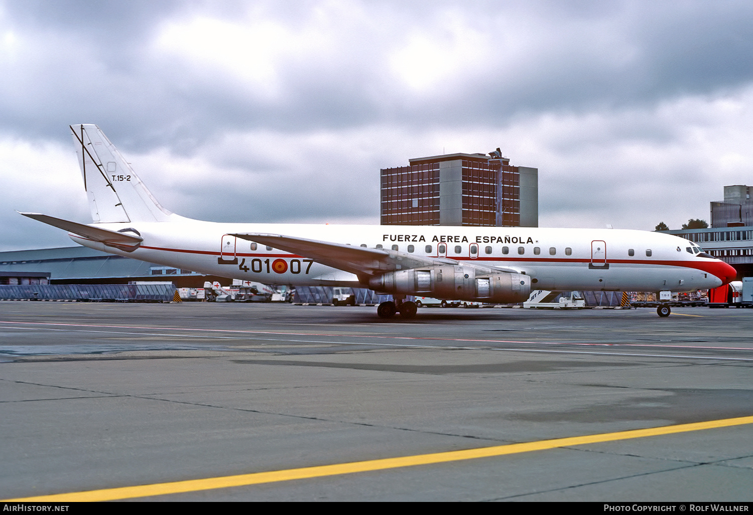 Aircraft Photo of T.15-2 | Douglas DC-8-52 | Spain - Air Force | AirHistory.net #650735