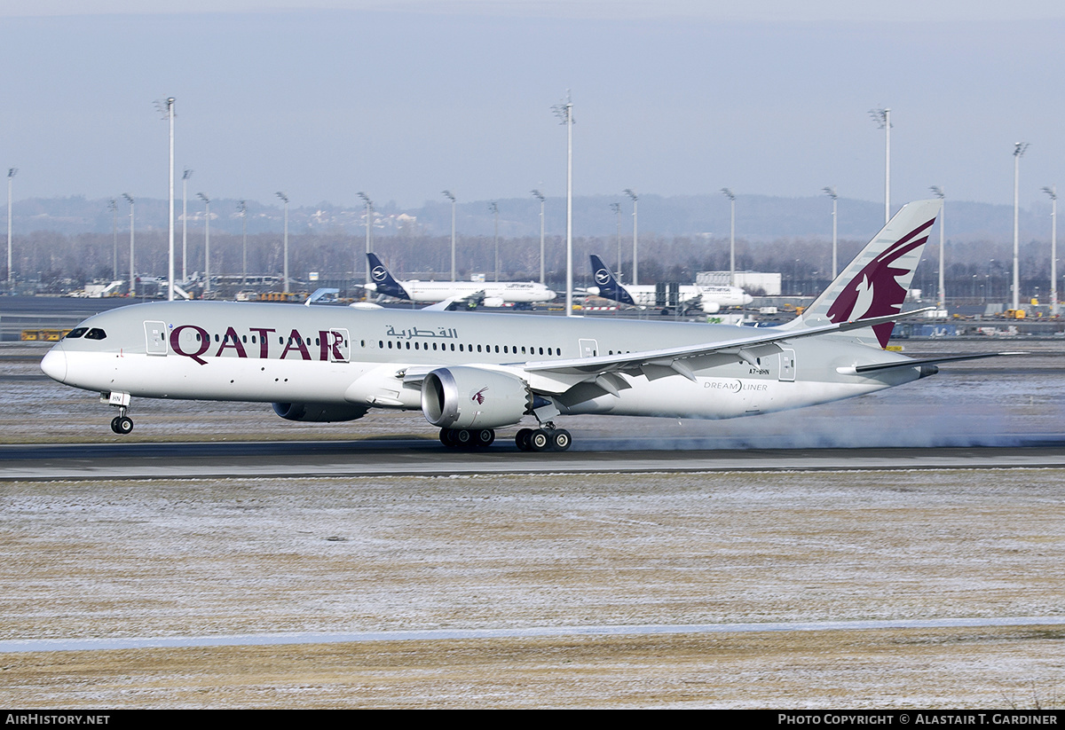 Aircraft Photo of A7-BHN | Boeing 787-9 Dreamliner | Qatar Airways | AirHistory.net #650743