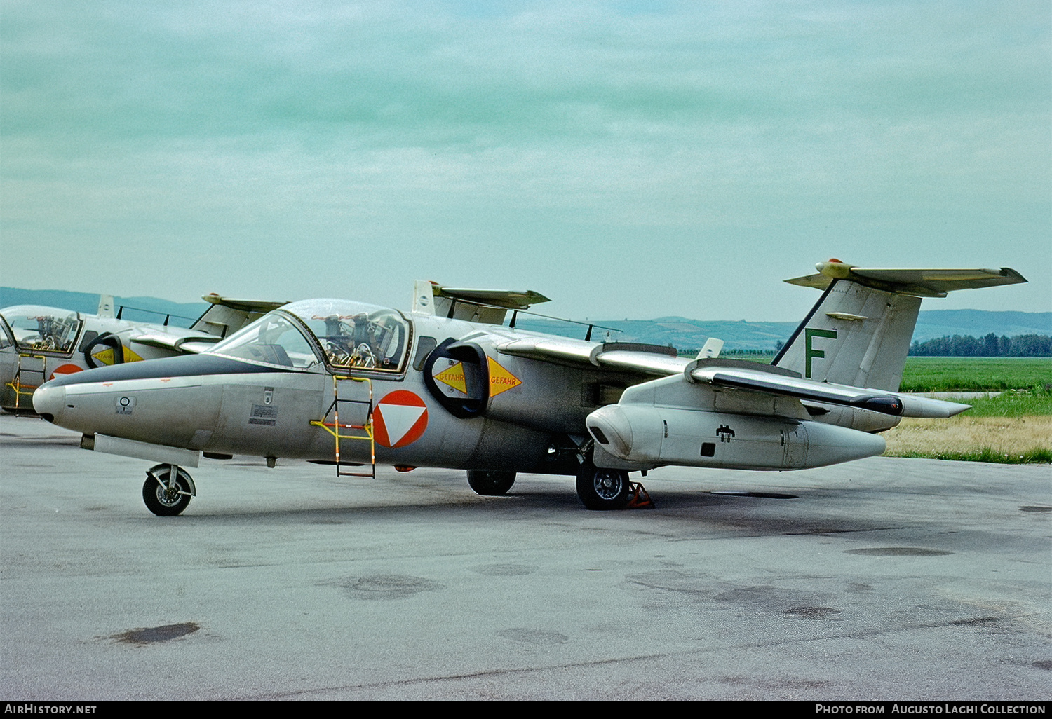 Aircraft Photo of GF-16 / F green | Saab 105OE | Austria - Air Force | AirHistory.net #650750