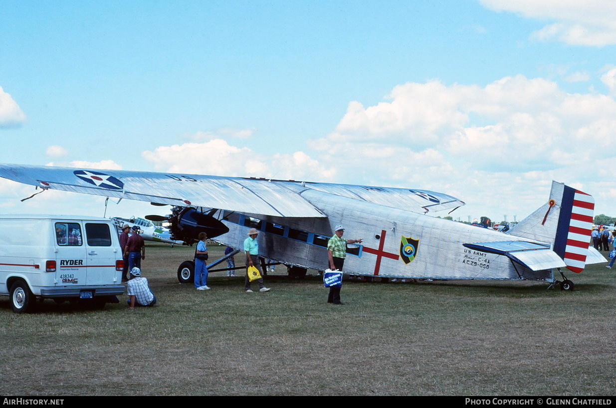 Aircraft Photo of N8419 / NC8419 / AC29-058 | Ford 5-AT-C Tri-Motor | USA - Army | AirHistory.net #650751