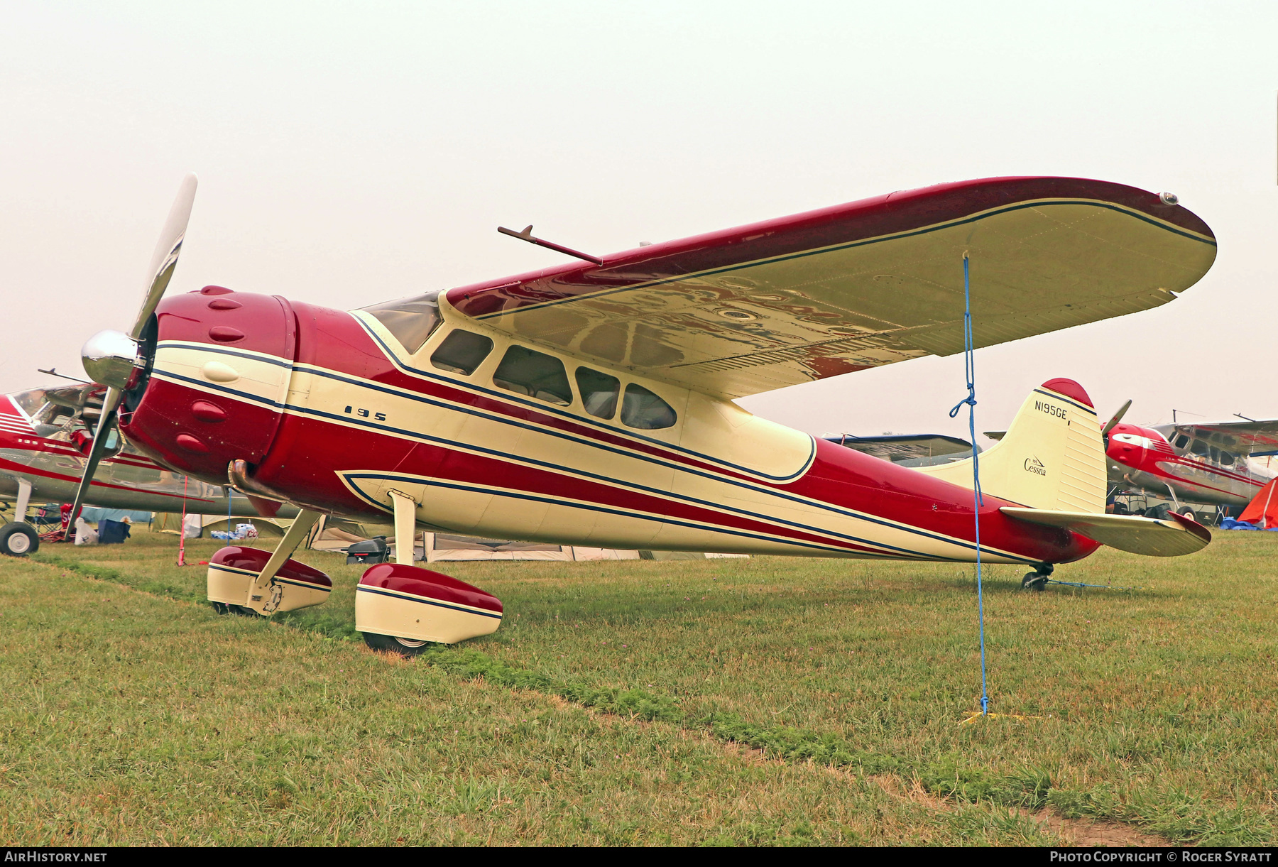Aircraft Photo of N195GE | Cessna 195 | AirHistory.net #650757