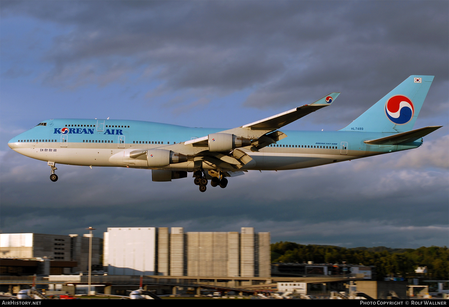 Aircraft Photo of HL7489 | Boeing 747-4B5 | Korean Air | AirHistory.net #650759