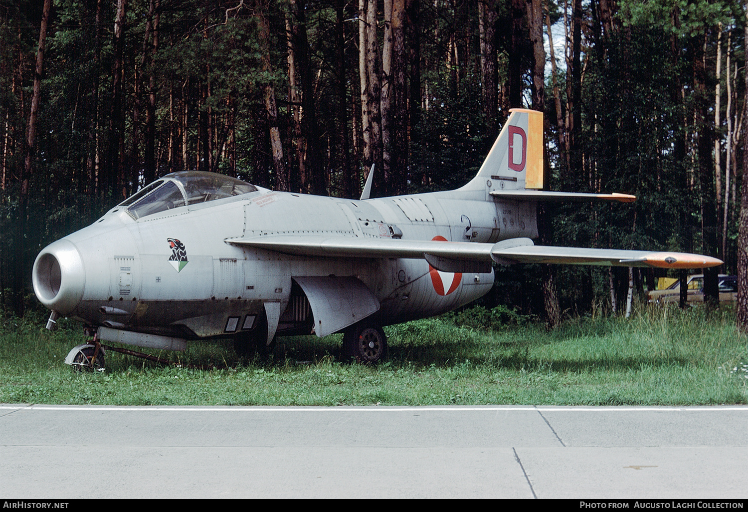 Aircraft Photo of D red / 29588 | Saab J29F Tunnan | Austria - Air Force | AirHistory.net #650767