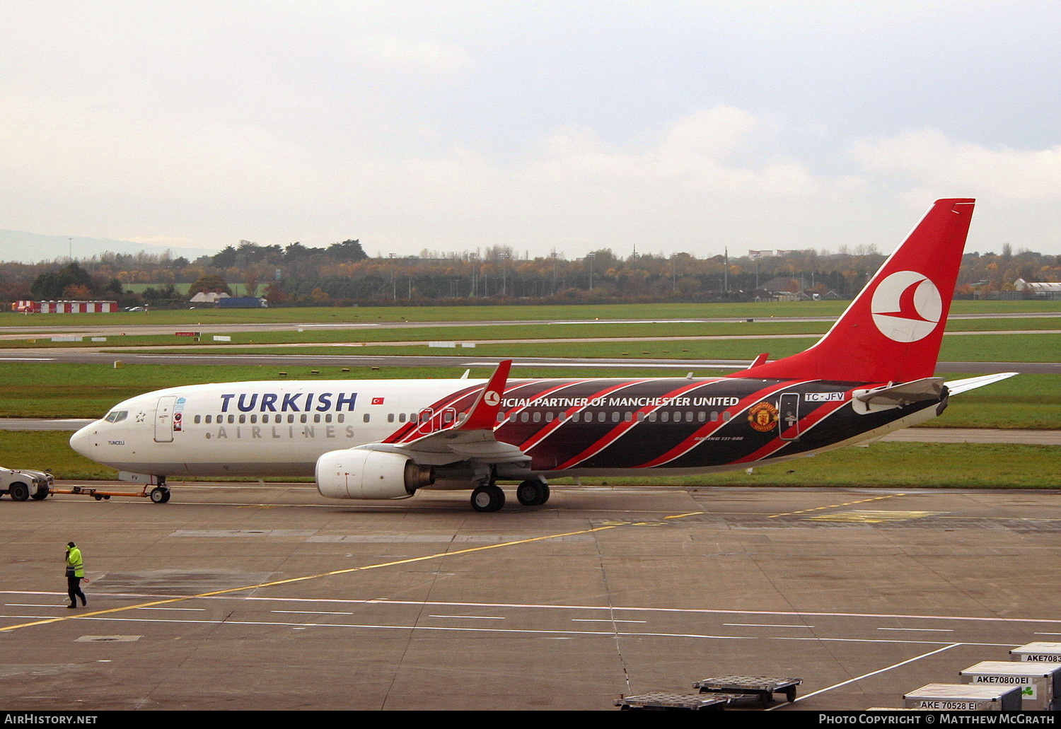 Aircraft Photo of TC-JFV | Boeing 737-8F2 | Turkish Airlines | AirHistory.net #650785