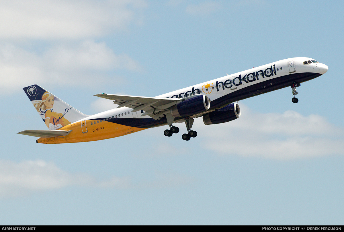 Aircraft Photo of G-MONJ | Boeing 757-2T7 | Monarch Airlines | AirHistory.net #650788