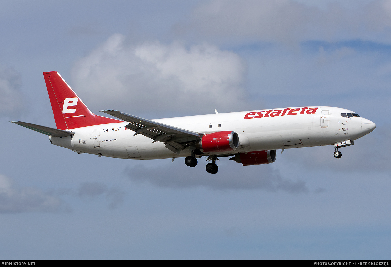 Aircraft Photo of XA-ESF | Boeing 737-490(SF) | Estafeta Carga Aerea | AirHistory.net #650793