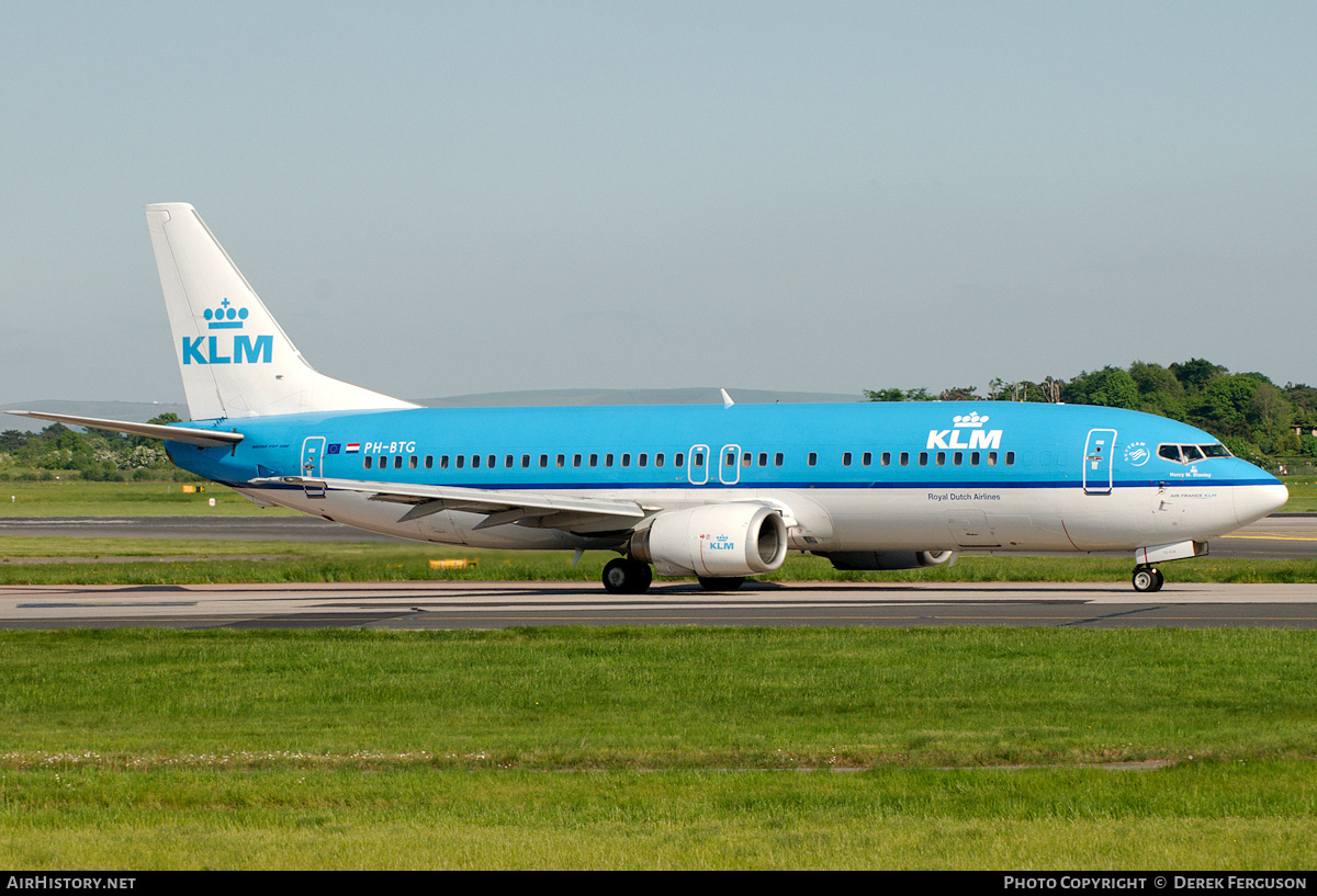 Aircraft Photo of PH-BTG | Boeing 737-406 | KLM - Royal Dutch Airlines | AirHistory.net #650810