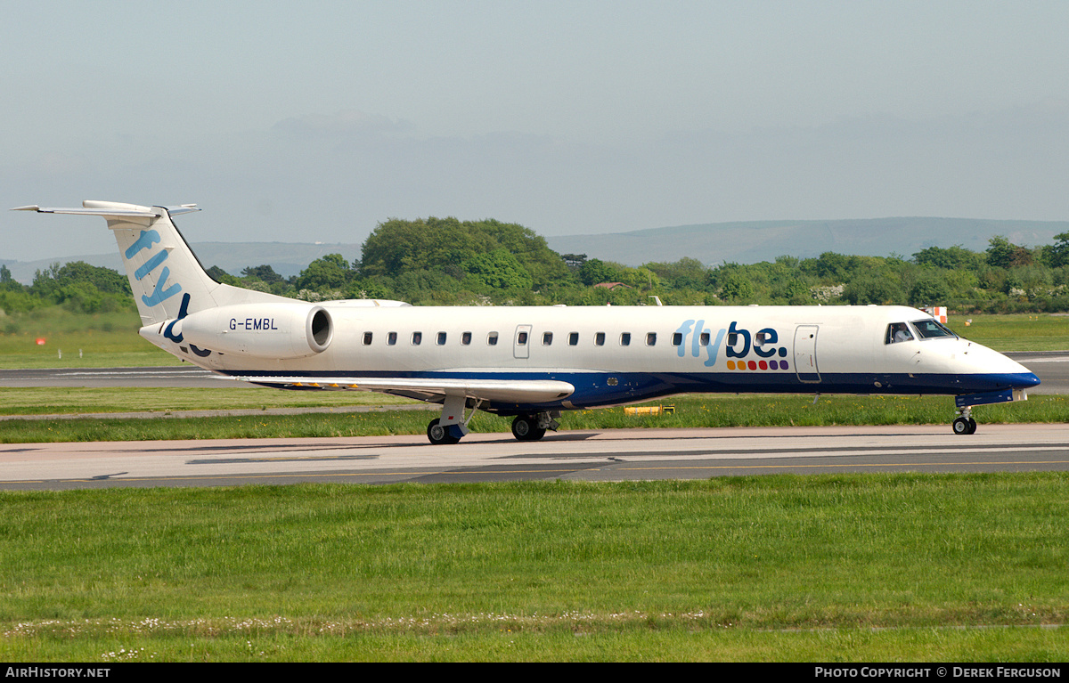 Aircraft Photo of G-EMBL | Embraer ERJ-145EU (EMB-145EU) | Flybe | AirHistory.net #650819