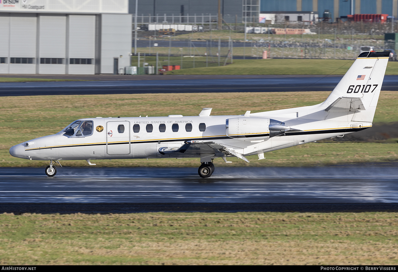 Aircraft Photo of 96-0107 / 60107 | Cessna UC-35A Citation Ultra (560) | USA - Army | AirHistory.net #650822