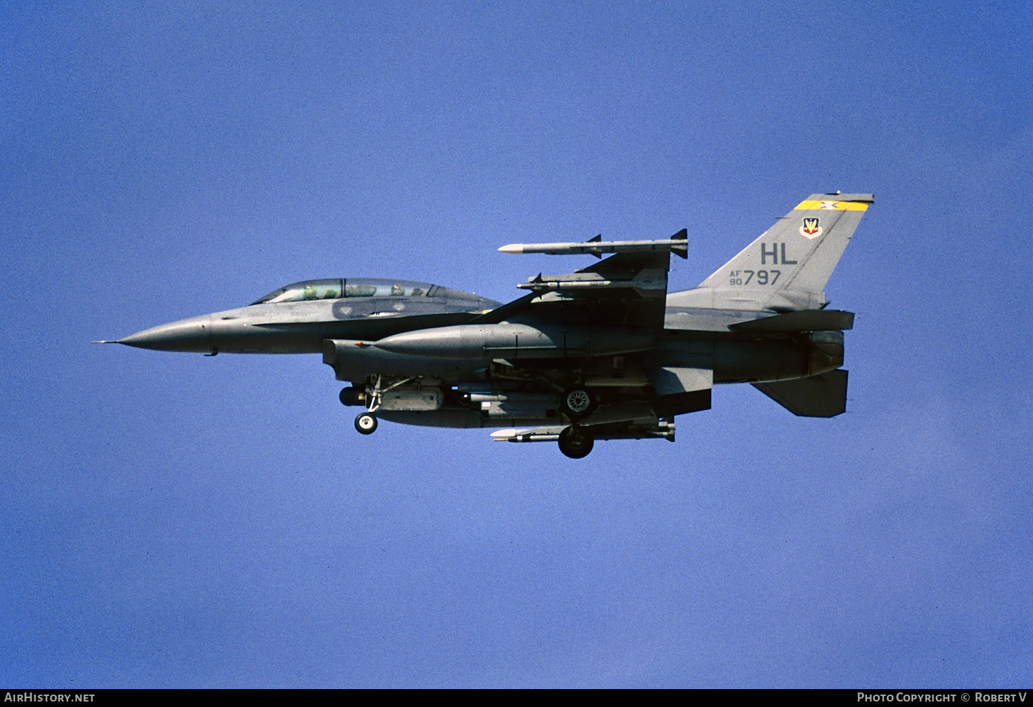 Aircraft Photo of 90-0797 / AF90-797 | General Dynamics F-16DM Fighting Falcon | USA - Air Force | AirHistory.net #650829