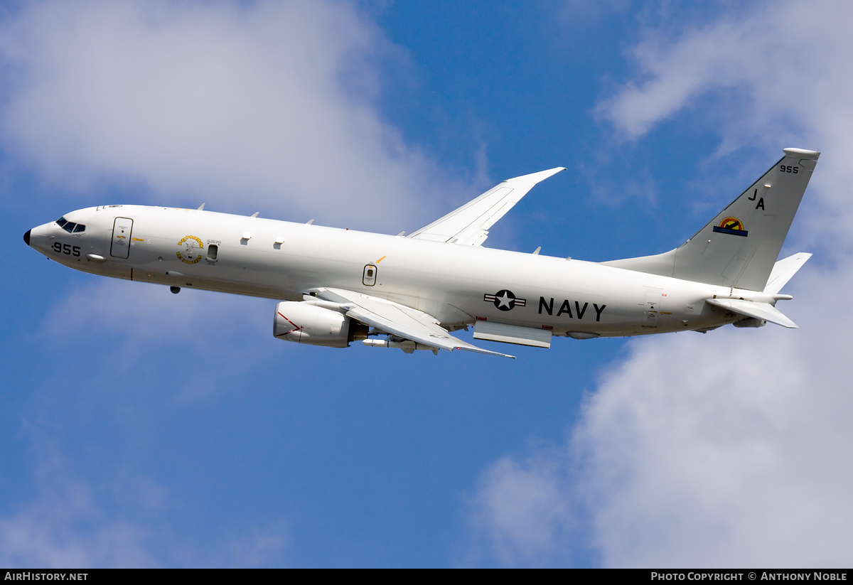 Aircraft Photo of 167955 | Boeing P-8A Poseidon | USA - Navy | AirHistory.net #650836