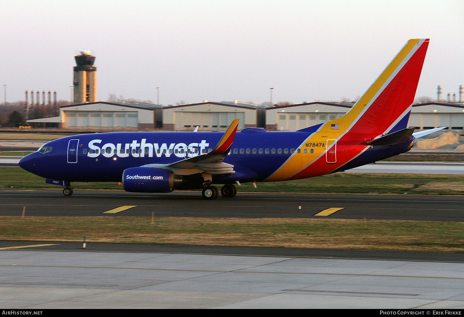Aircraft Photo of N7847A | Boeing 737-752 | Southwest Airlines | AirHistory.net #650853