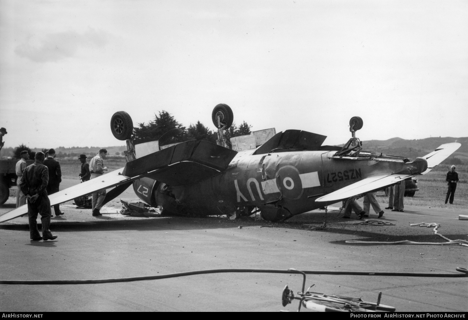 Aircraft Photo of NZ5527 | Vought F4U-1 Corsair | New Zealand - Air Force | AirHistory.net #650858