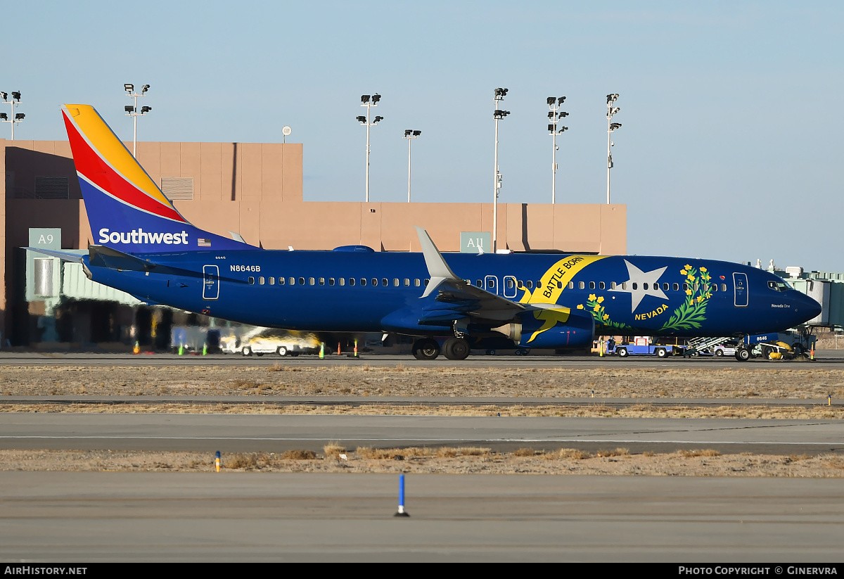 Aircraft Photo of N8646B | Boeing 737-8H4 | Southwest Airlines | AirHistory.net #650865