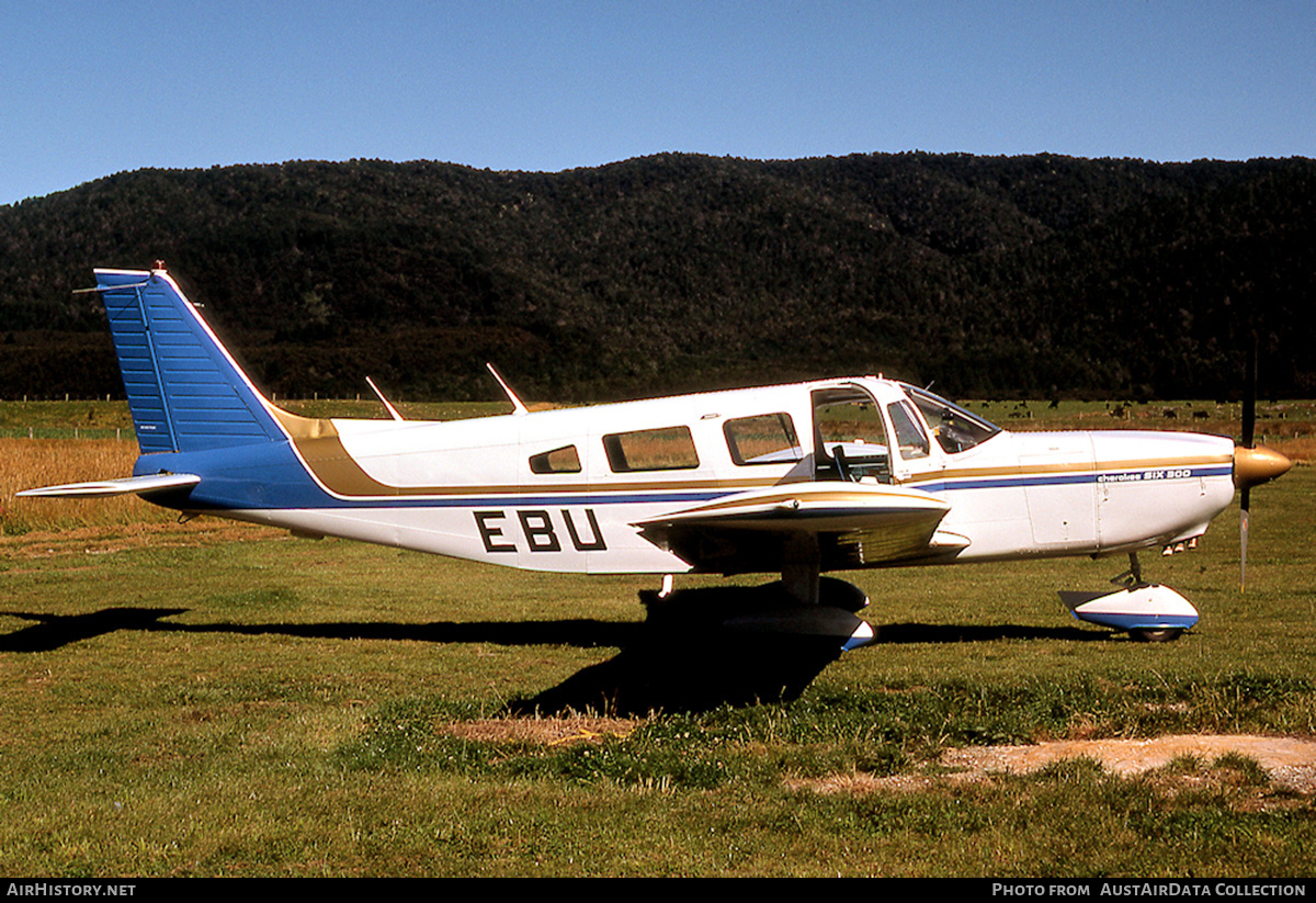 Aircraft Photo of ZK-EBU / EBU | Piper PA-32-300 Cherokee Six | AirHistory.net #650876