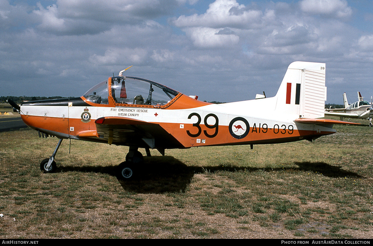 Aircraft Photo of A19-039 | New Zealand CT-4A Airtrainer | Australia - Air Force | AirHistory.net #650879