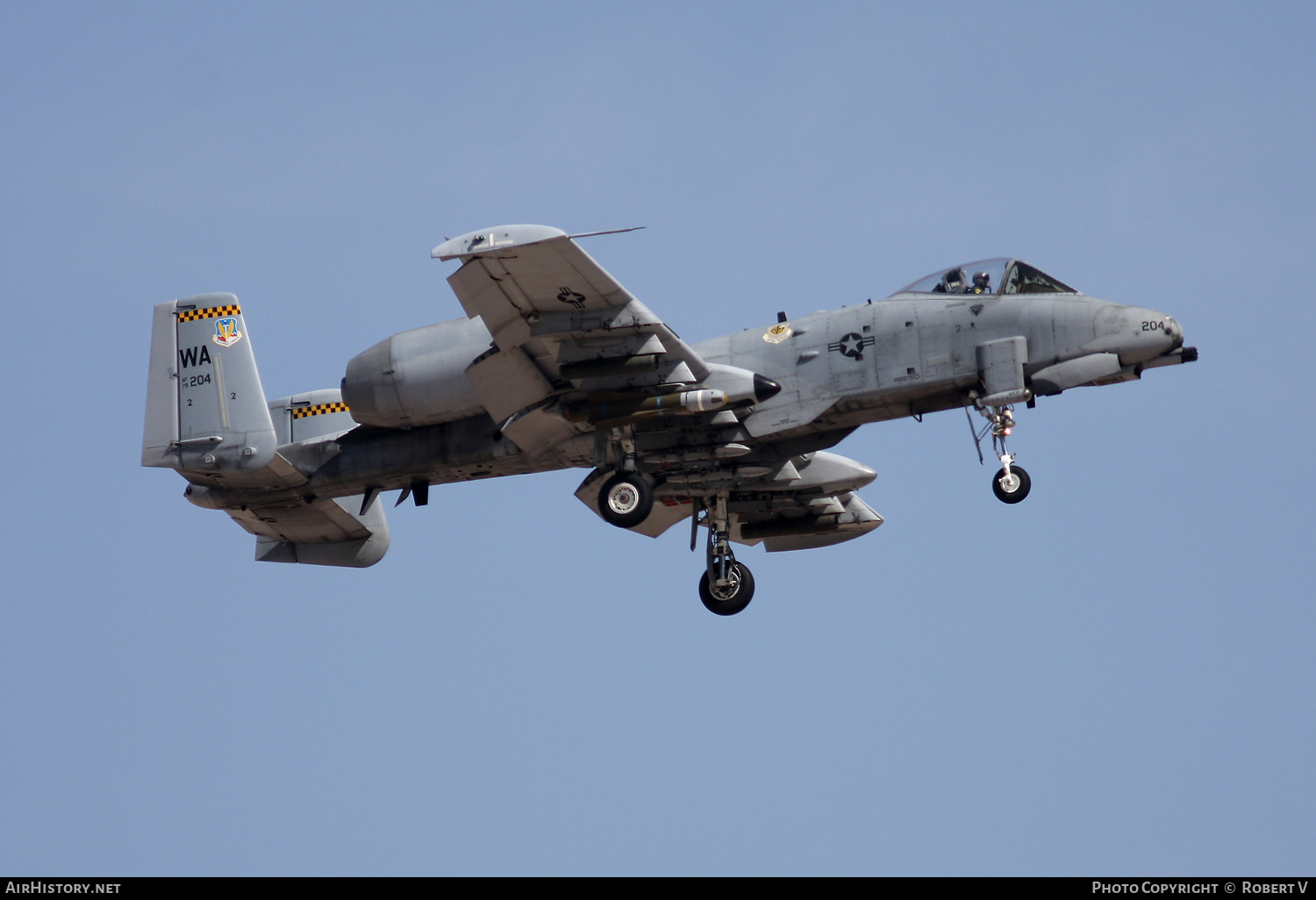 Aircraft Photo of 79-0204 / AF79-204 | Fairchild A-10A Thunderbolt II | USA - Air Force | AirHistory.net #650903