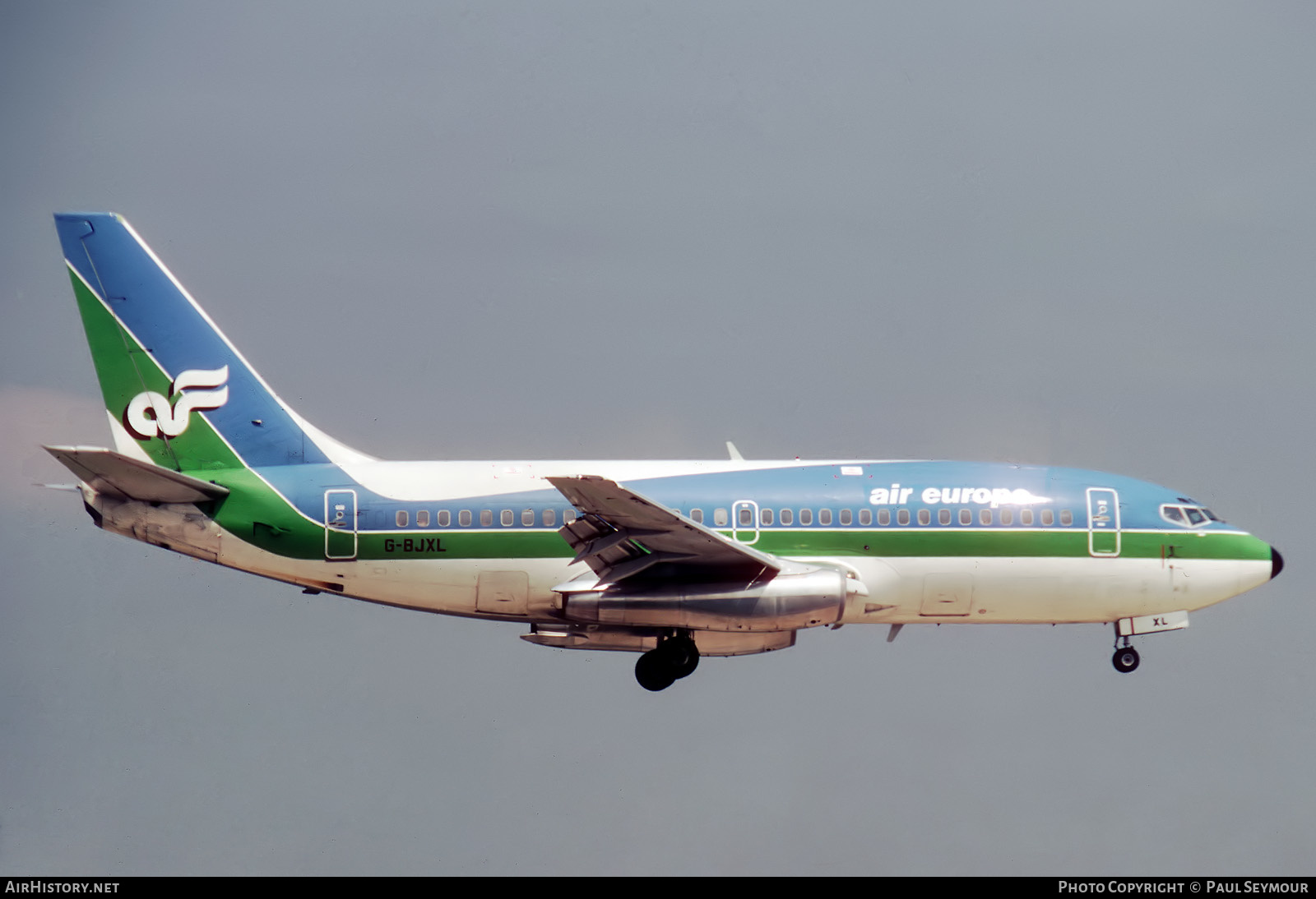 Aircraft Photo of G-BJXL | Boeing 737-2T4/Adv | Air Europe | AirHistory.net #650911